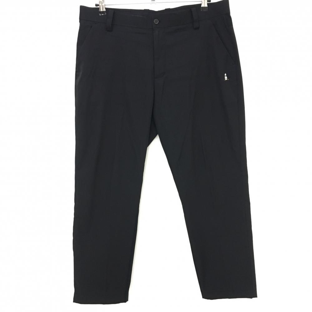 マンシングウェア パンツ 黒 一部メッシュ 薄手  メンズ 92 ゴルフウェア Munsingwear