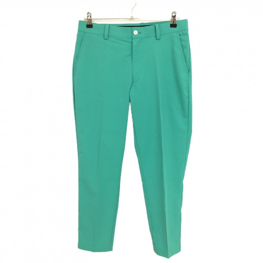 【美品】マンシングウェア パンツ ブルーグリーン系 バックロゴ メンズ 79 ゴルフウェア Munsingwear