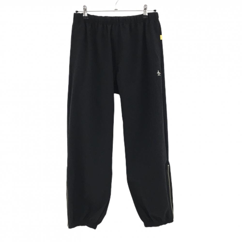 【新品】ペンギンバイマンシングウェア パンツ 黒 裾ジップ ZOZO CHAMPIONSHIP メンズ M ゴルフウェア Munsingwear