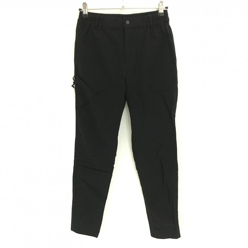 【超美品】ラッセルノ パンツ 黒 ロゴグレー ルチャマスク メンズ 5(L) ゴルフウェア 2023年モデル RUSSELUNO