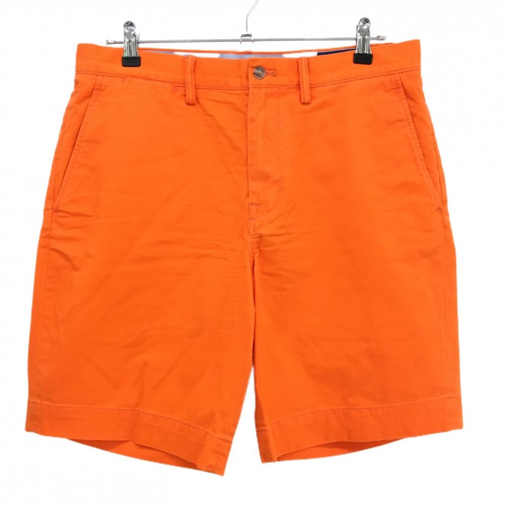 ポロラルフローレン ハーフパンツ オレンジ ストレッチ  メンズ 32 ゴルフウェア Ralph Lauren
