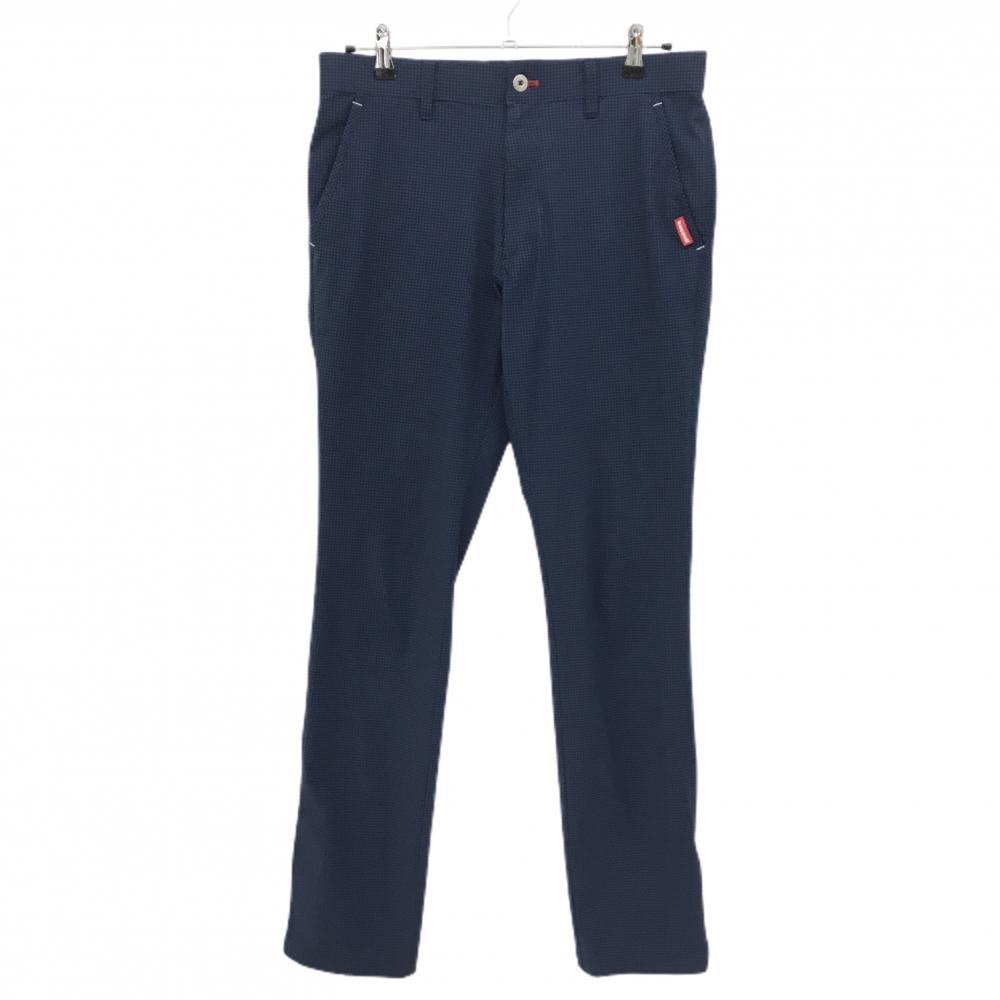 ルコック パンツ ネイビー 千鳥格子 メンズ 79 ゴルフウェア le coq sportif