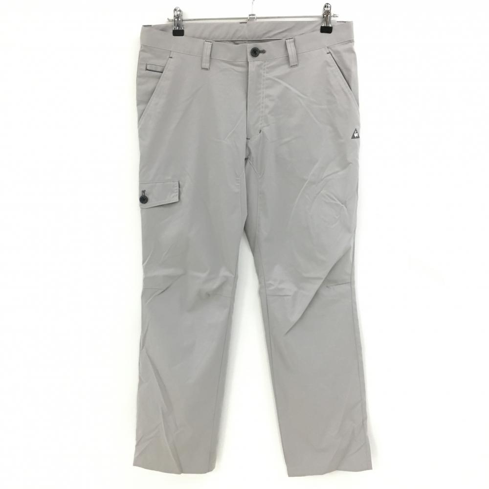 ルコックゴルフ パンツ グレー バックプリント ストレッチ メンズ 88 ゴルフウェア le coq sportif