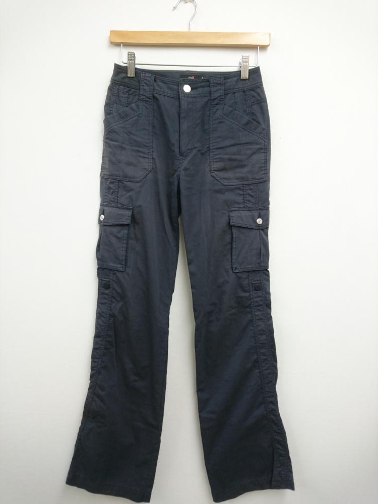 23区スポーツ パンツ 黒 カーゴパンツ レディース 58 ゴルフ B53 中古ゴルフウェア通販サイトreonard レオナード
