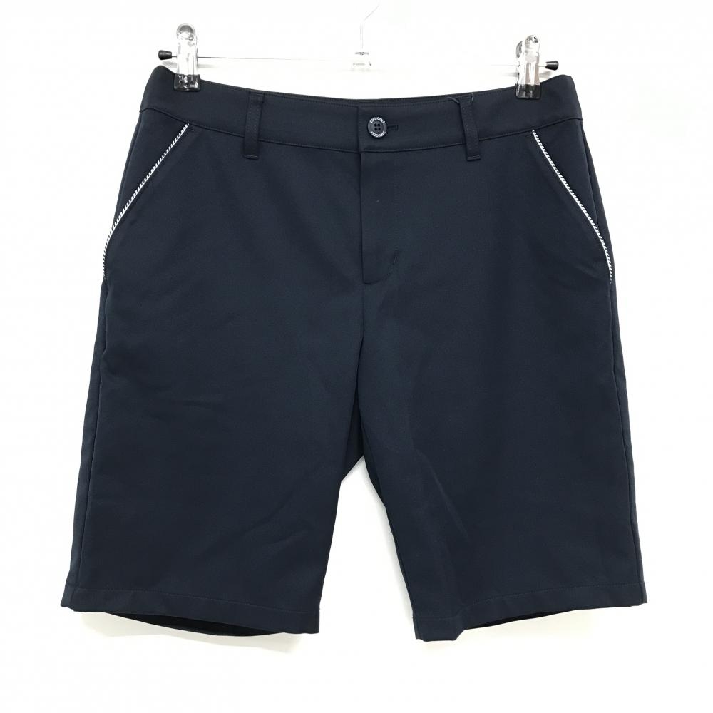 【新品】23区ゴルフ ハーフパンツ ネイビー ストレッチ レディース 67(L) ゴルフウェア 23区