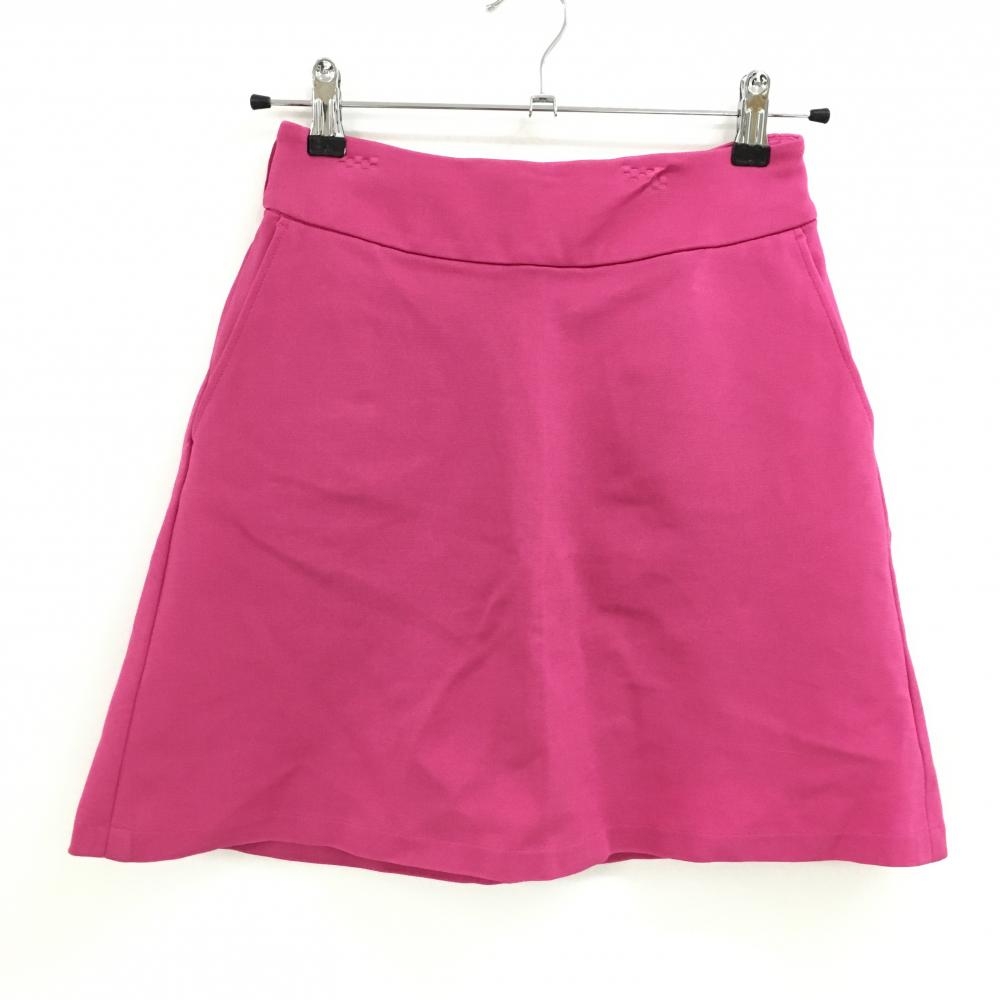 23区ゴルフ スカート ピンク ロゴ刺しゅう  レディース 61(S) ゴルフウェア 23区