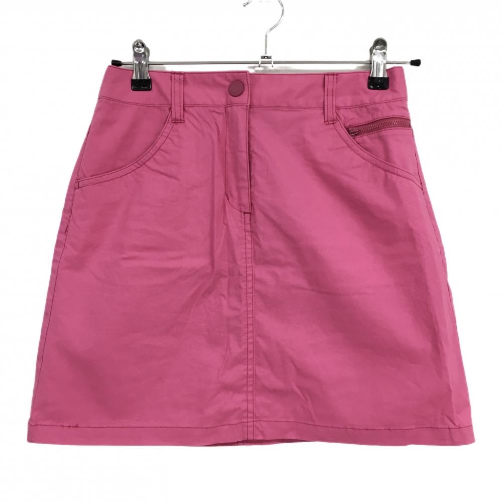 【超美品】23区ゴルフ スカート ピンク ストレッチ インナーパンツ付 レディース 61(S) ゴルフウェア 23区