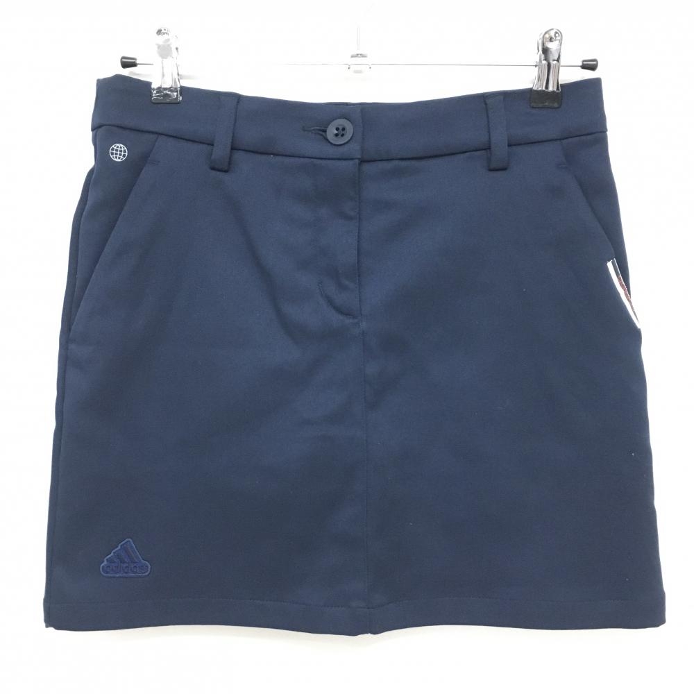【新品】アディダス スカート ネイビー 内側インナーパンツ レディース M ゴルフウェア 2022年モデル adidas