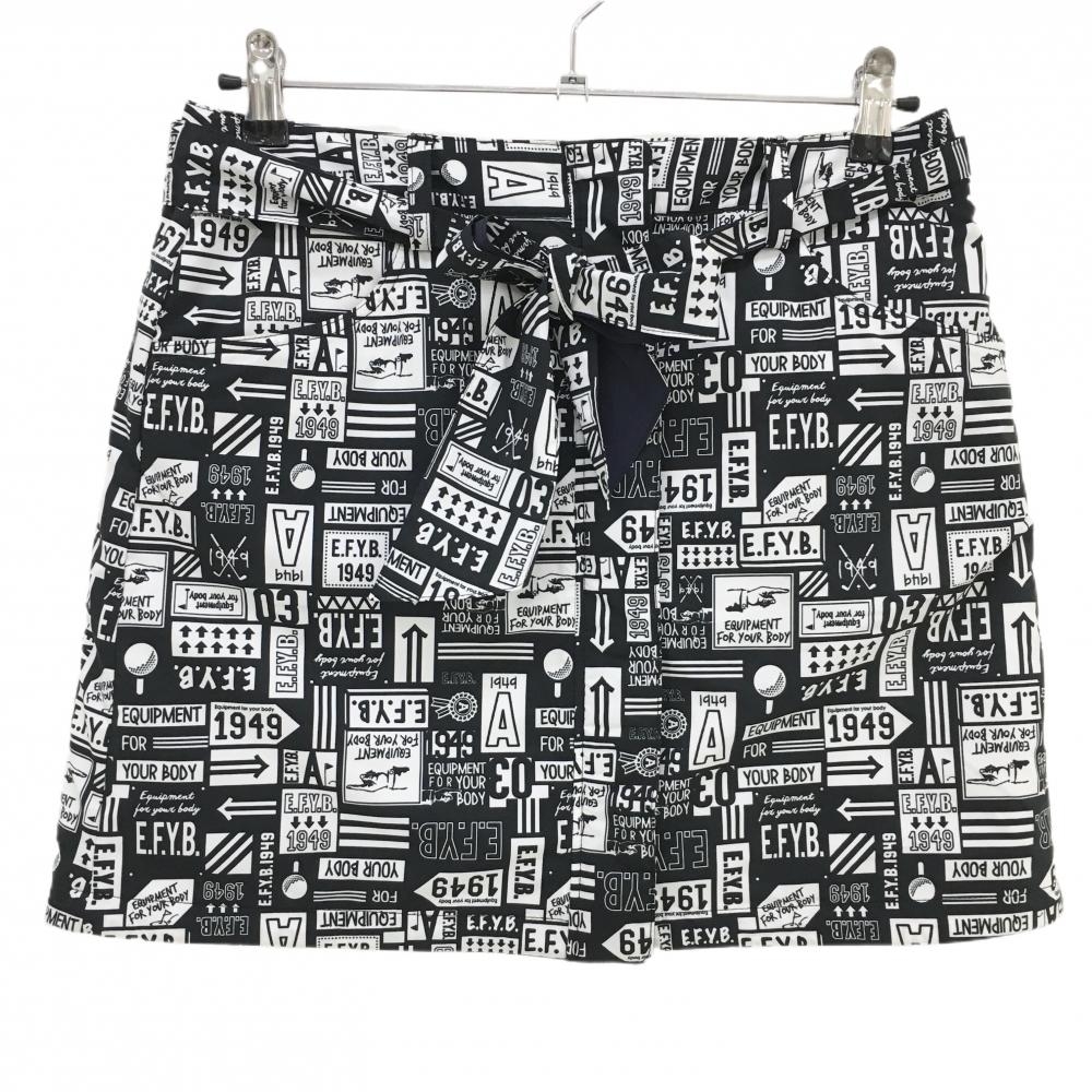 【超美品】アディダス リバーシブルスカート 黒×白 総柄 裏杢グレー 共布ベルト付 レディース L/G ゴルフウェア adidas