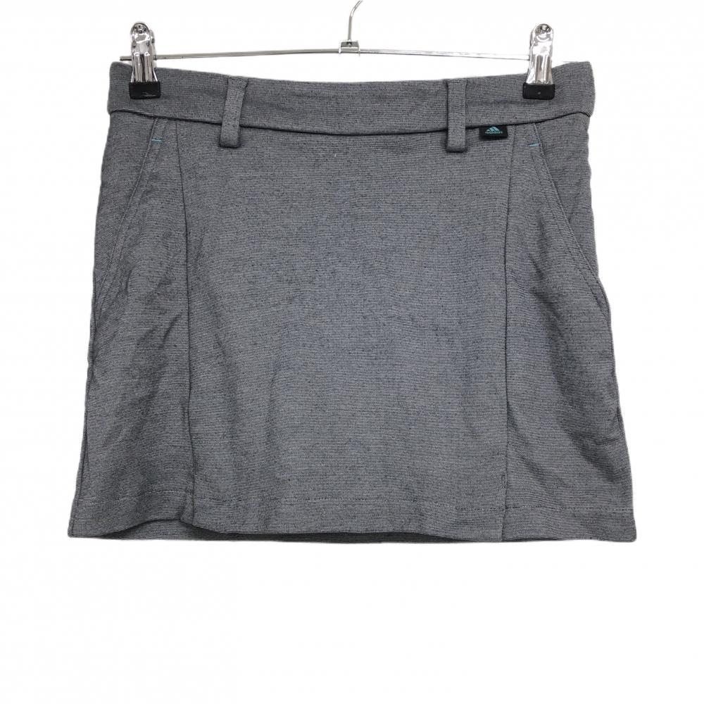 【超美品】アディダス スカート グレー系 内側インナーパンツ ストレッチ  レディース XS ゴルフウェア adidas