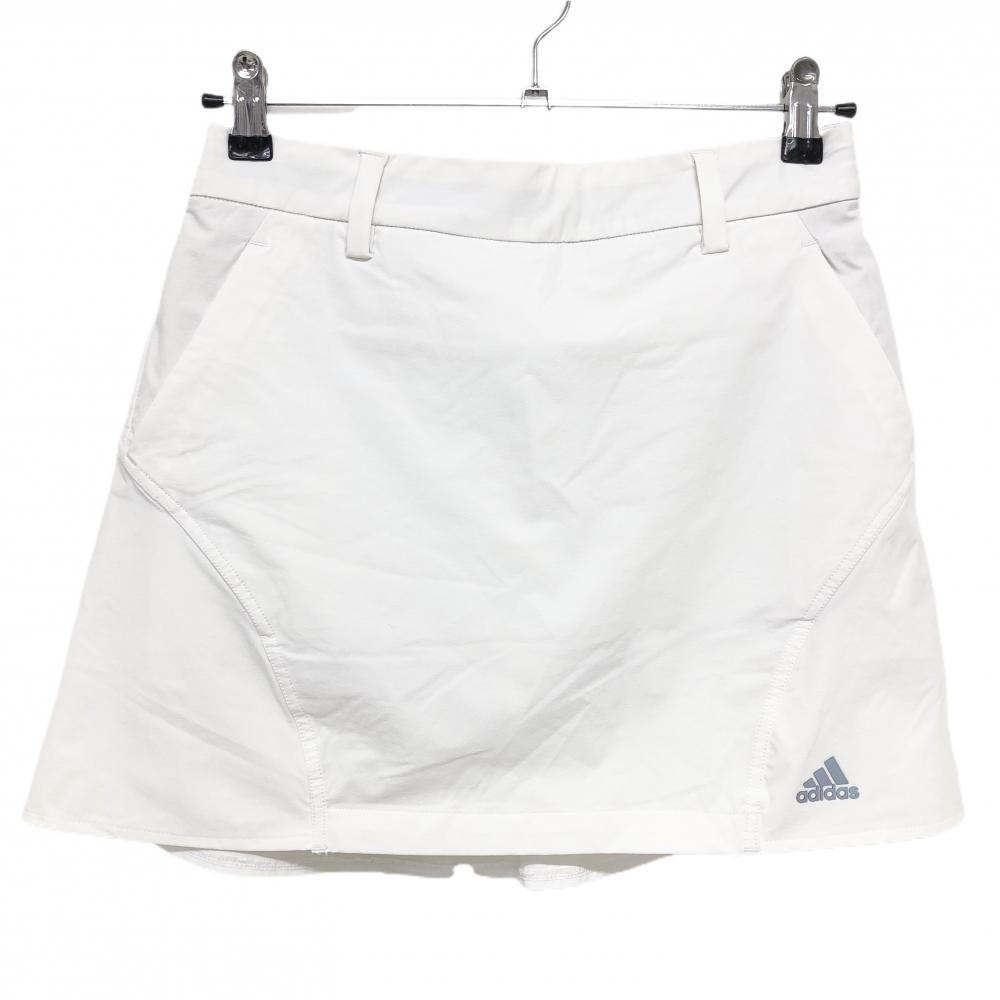 【超美品】アディダス スカート 黒 スアディダス スカート 白 ストレッチ 内側インナーパンツ		 レディース M ゴルフウェア adidas