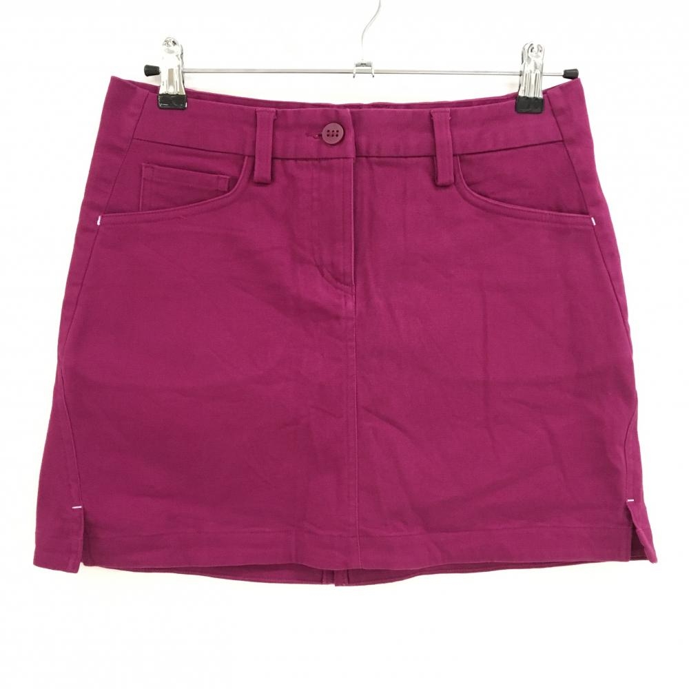 アディダス スカート ワインレッド バックロゴ レディース M ゴルフウェア adidas