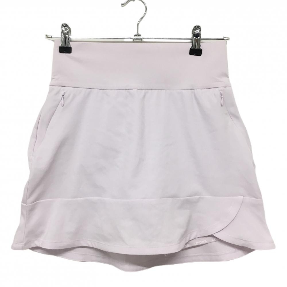 【超美品】アディダス スカート ピンク ストレッチ 内側インナーパンツ  レディース S ゴルフウェア adidas
