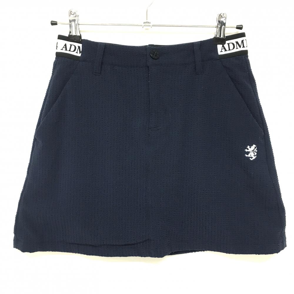 アドミラル スカート ネイビー ストレッチ 裏地付  レディース S ゴルフウェア Admiral