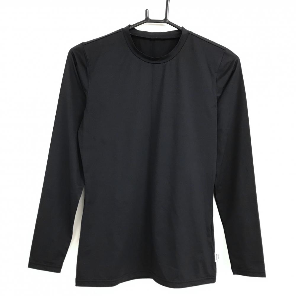 【超美品】ジャックバニー インナーシャツ ネイビー 裾サイドブランドタグ レディース 1(M) ゴルフウェア Jack Bunny