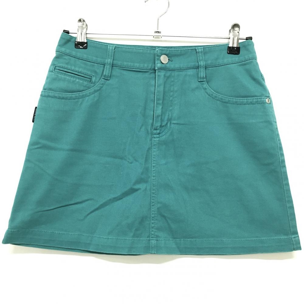 ジャックバニー スカート グリーン シンプル 内側インナーパンツ  レディース 1(M) ゴルフウェア Jack Bunny