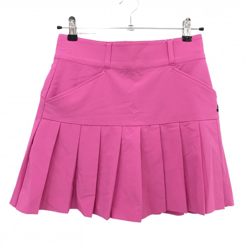 【新品】ジャックバニー プリーツスカート ピンク ストレッチ 内側インナーパンツ レディース 0(S) ゴルフウェア 2024年モデル Jack Bunny