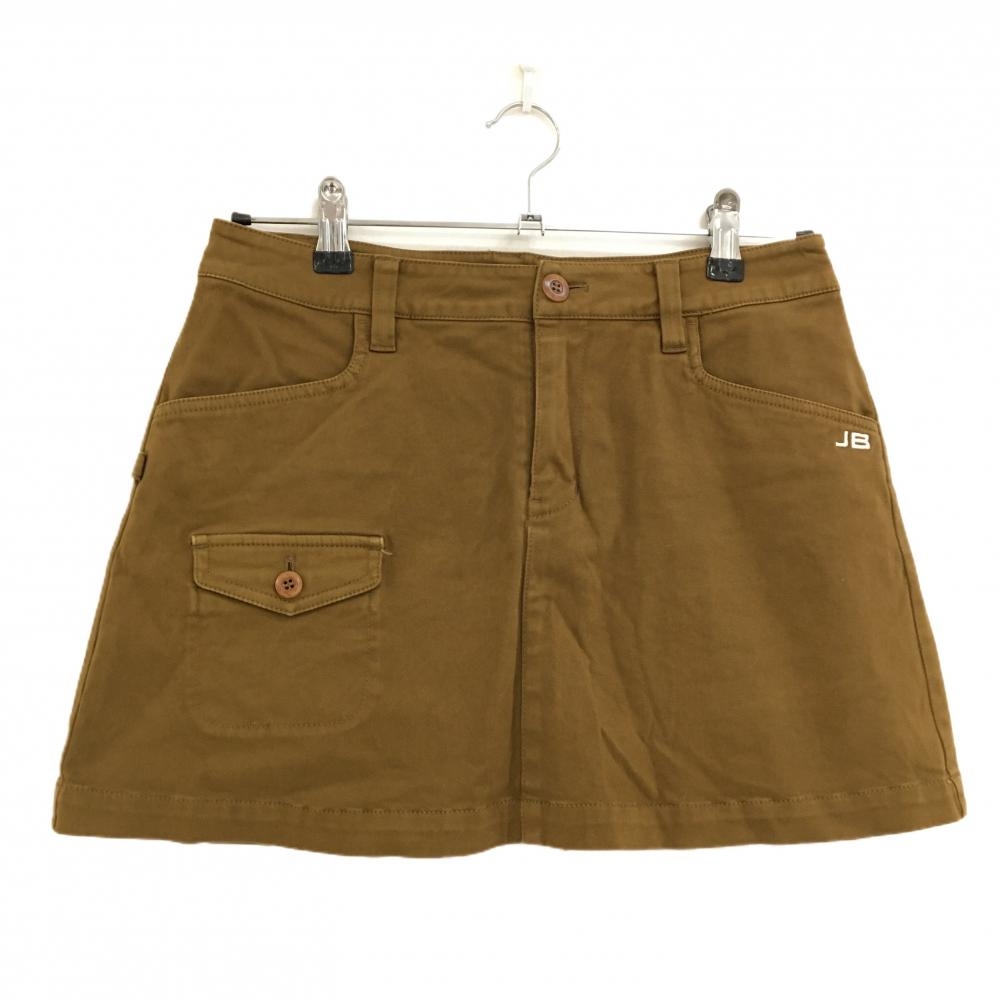 ジャックバニー スカート ブラウン ストレッチ 内側インナーパンツ  レディース 0(S) ゴルフウェア Jack Bunny