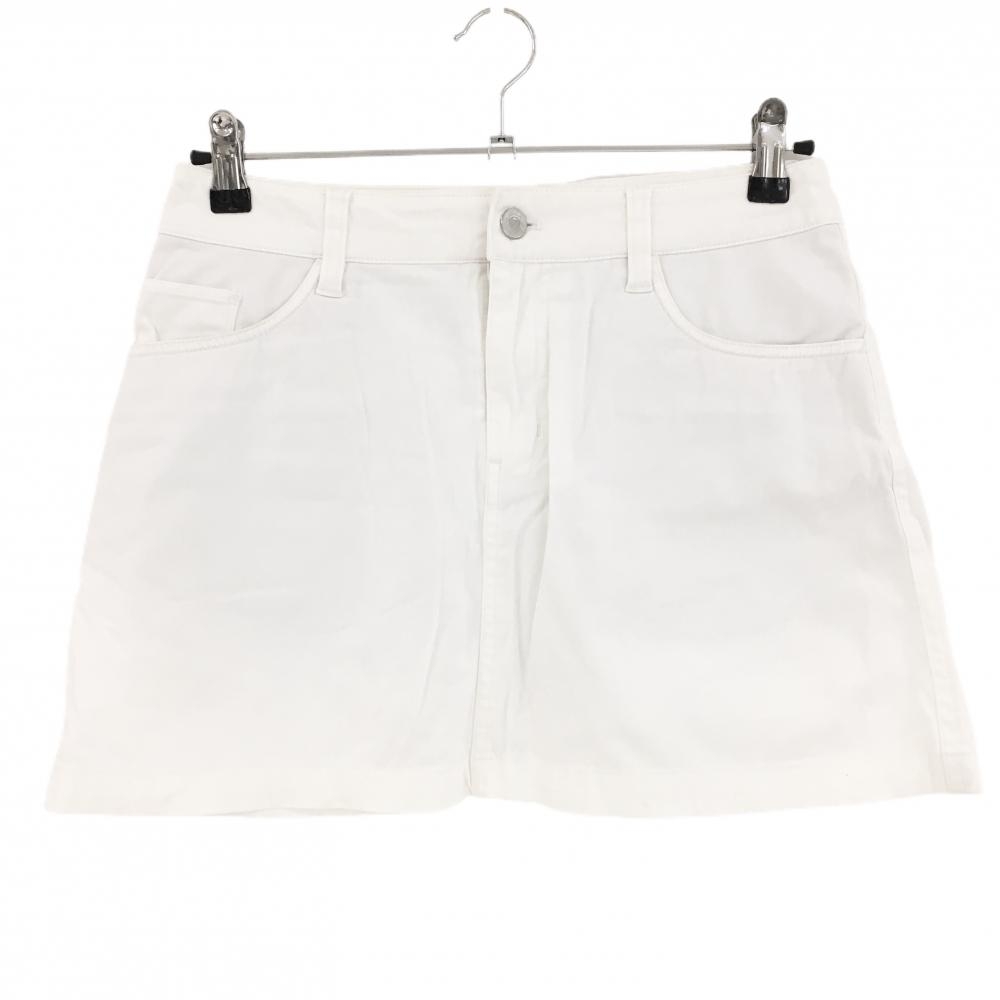 ジャックバニー スカート 白 ストレッチ 内側インナーパンツ  レディース 0(S) ゴルフウェア Jack Bunny