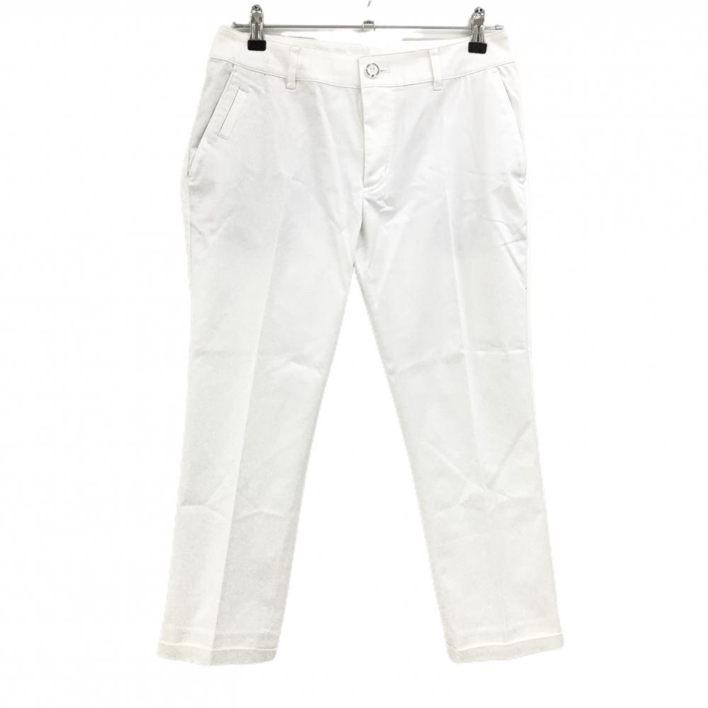 【美品】ゾーイ パンツ 白 ストレッチ レディース 40(L) ゴルフウェア ZOY