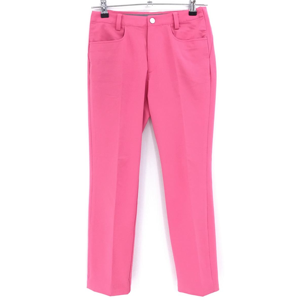 テーラーメイド パンツ ピンク シンプル バックロゴ レディース XS ゴルフウェア TaylorMade