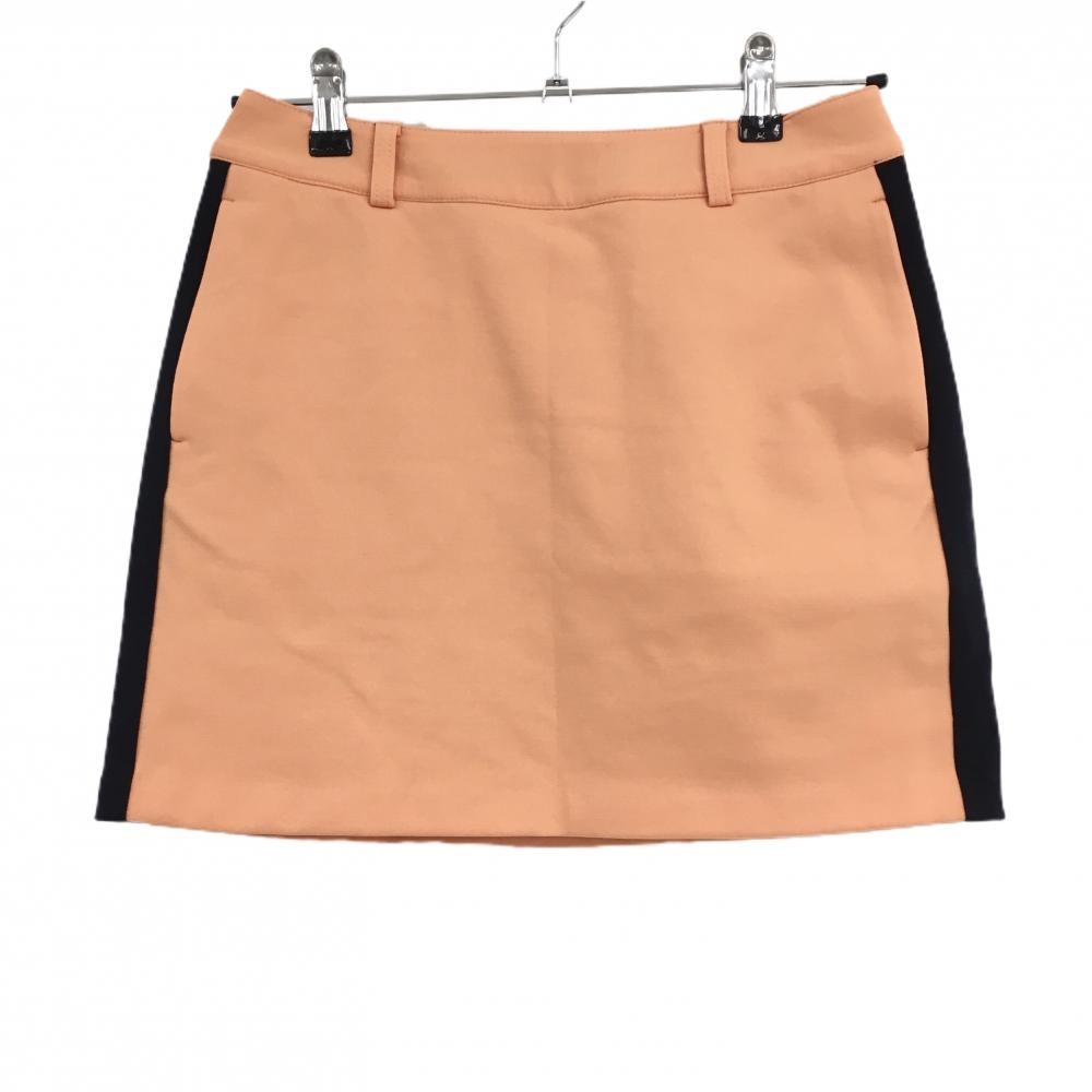 【超美品】テーラーメイド スカート オレンジ×ネイビー 内側インナーパンツ レディース S ゴルフウェア 2023年モデル TaylorMade