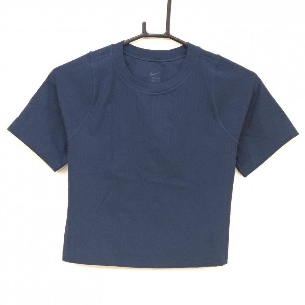 【超美品】ナイキ Tシャツ ネイビー ゼンビー DRI-FIT レディース LGG ゴルフウェア NIKE