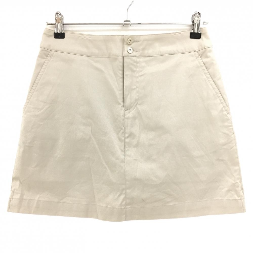 ナイキゴルフ スカート ベージュ バックロゴ 内側インナーパンツ レディース 4 ゴルフウェア NIKE
