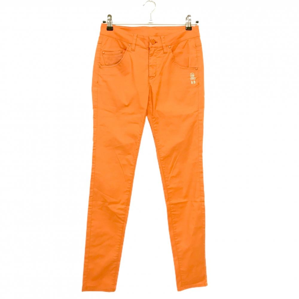 パーリーゲイツ パンツ オレンジ スカル レディース 0(S) ゴルフウェア PEARLY GATES
