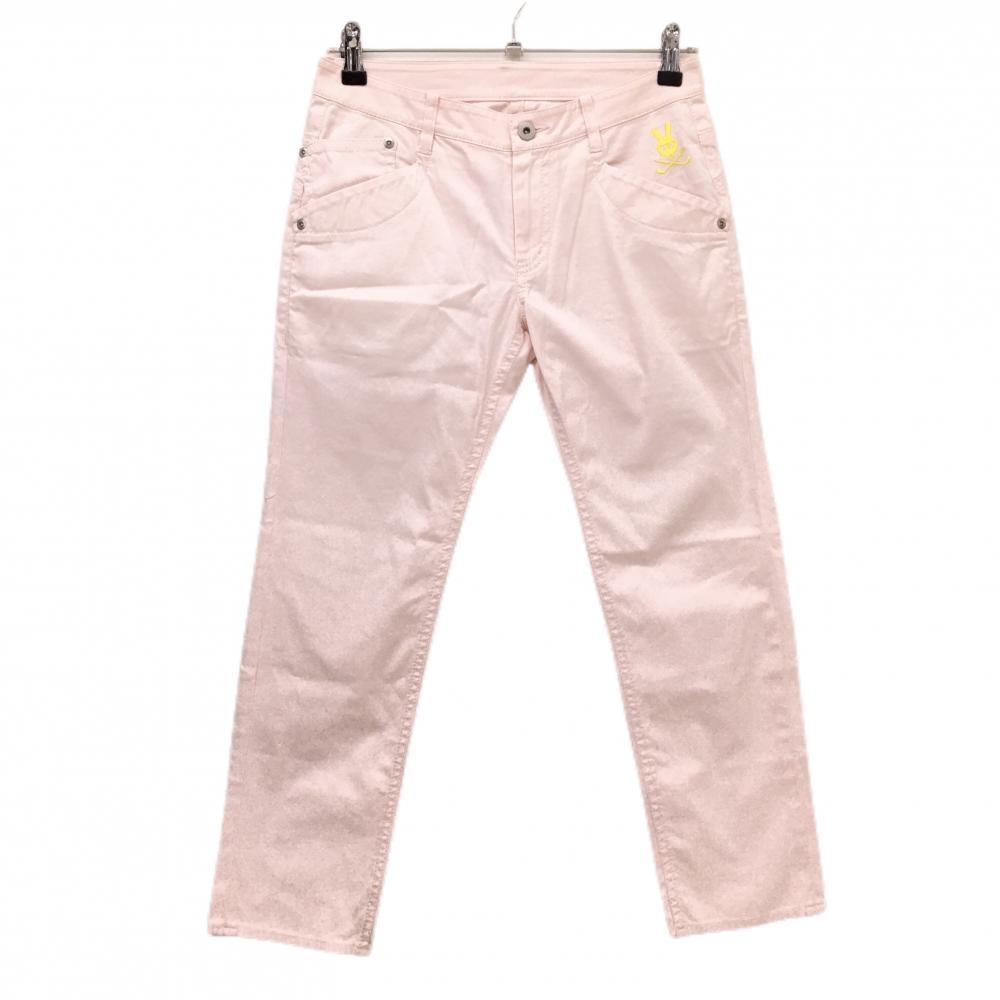 パーリーゲイツ パンツ ライトピンク ストレッチ レディース 0(S) ゴルフウェア PEARLY GATES