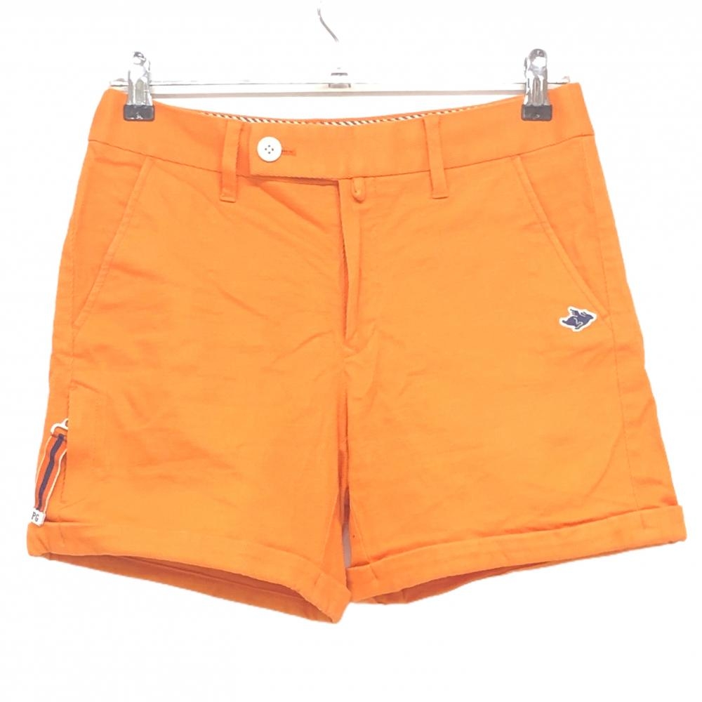 パーリーゲイツ ショートパンツ オレンジ フライングラビット ストレッチ レディース 1(M) ゴルフウェア PEARLY GATES
