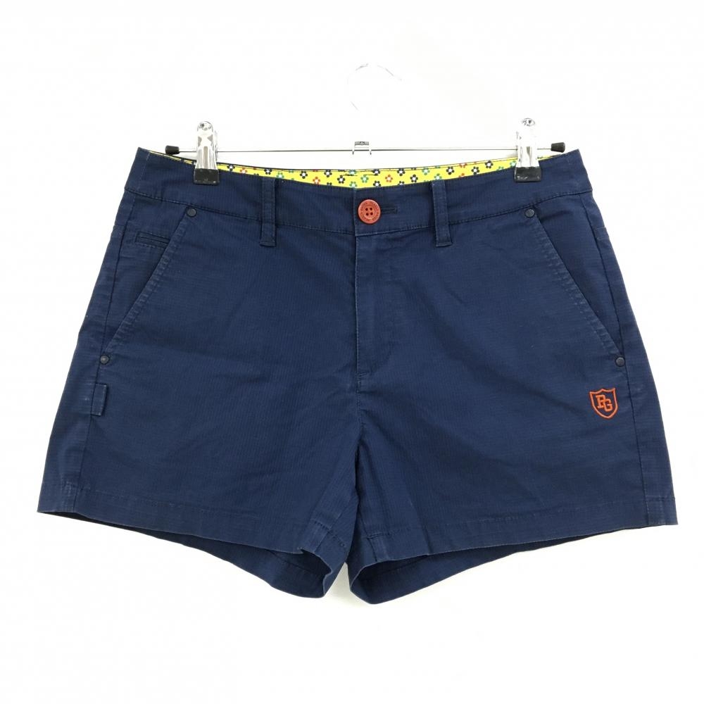パーリーゲイツ ショートパンツ ネイビー ストレッチ  レディース 1(M) ゴルフウェア PEARLY GATES
