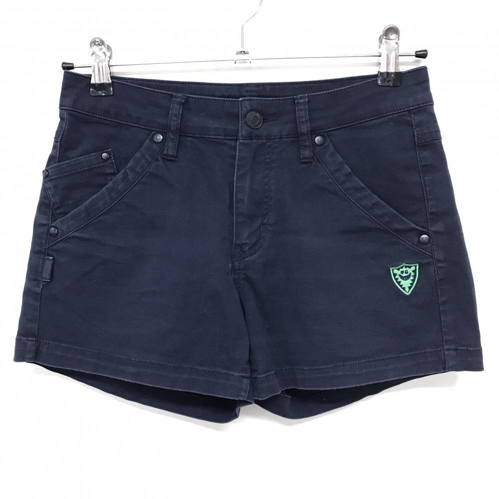 パーリーゲイツ ショートパンツ ネイビー ストレッチ レディース 0(S) ゴルフウェア PEARLY GATES