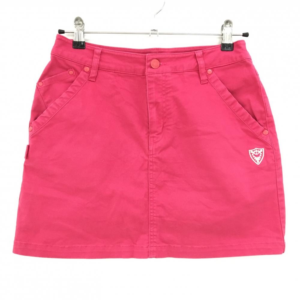 パーリーゲイツ スカート ピンク 後ポケットプリント レディース 1(M) ゴルフウェア PEARLY GATES