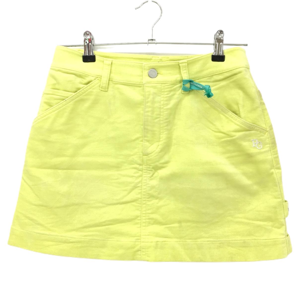 パーリーゲイツ スカート イエロー 表微起毛  レディース 0(S) ゴルフウェア 2024年モデル PEARLY GATES