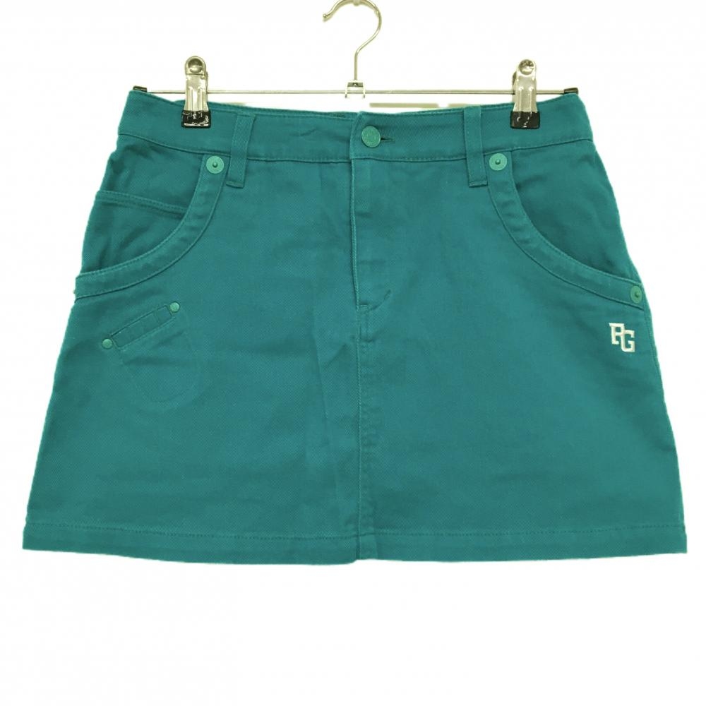 パーリーゲイツ スカート ブルーグリーン ストレッチ レディース 0(S) ゴルフウェア PEARLY GATES