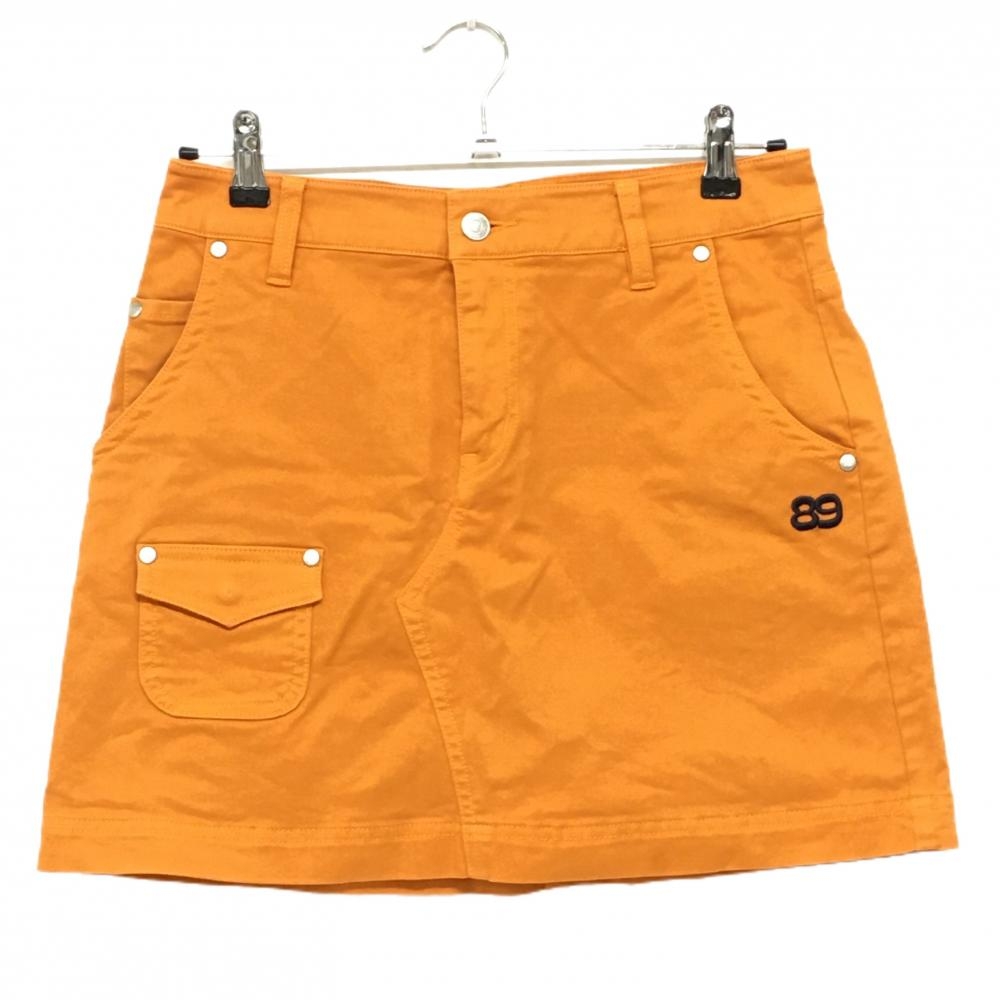 パーリーゲイツ スカート オレンジ さくらんぼ刺しゅう レディース 1(M) ゴルフウェア PEARLY GATES