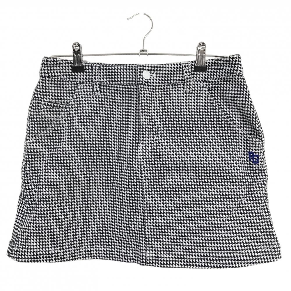 パーリーゲイツ スカート ネイビー×白 千鳥格子 ストレッチ レディース 1(M) ゴルフウェア PEARLY GATES
