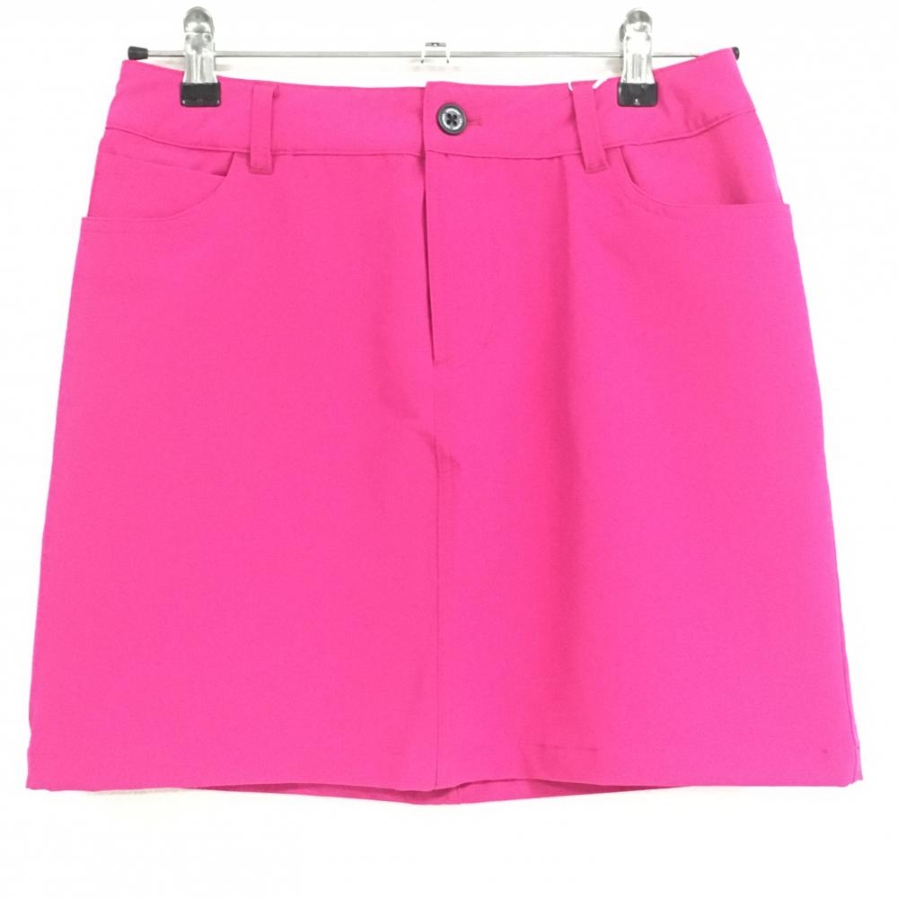 【新品】ビバハート スカート ピンク 4WAYストレッチ 後ろロゴ刺しゅう レディース 42 ゴルフウェア VIVA HEART