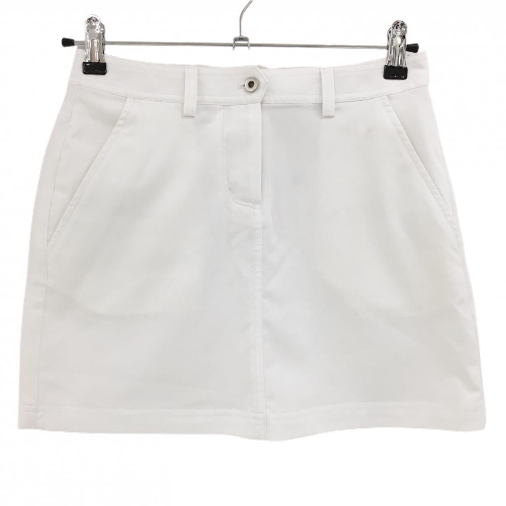 フィドラ スカート 白 シンプル レディース XS/TP ゴルフウェア FIDRA