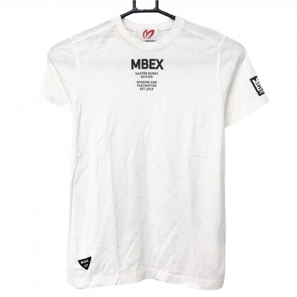 マスターバニー Tシャツ 白 ストレッチ インナー  レディース 0(S) ゴルフウェア MASTER BUNNY EDITION