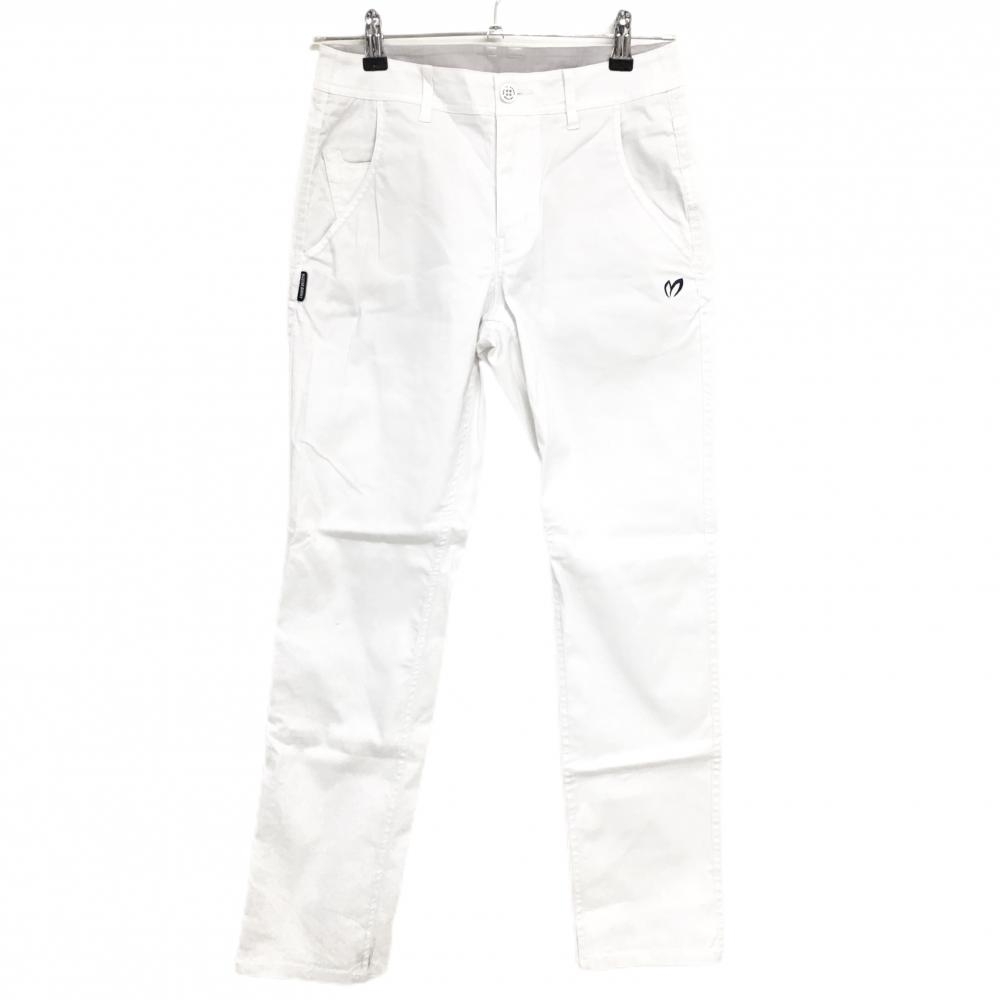 マスターバニー パンツ 白 ストレッチ レディース 0(S) ゴルフウェア MASTER BUNNY EDITION