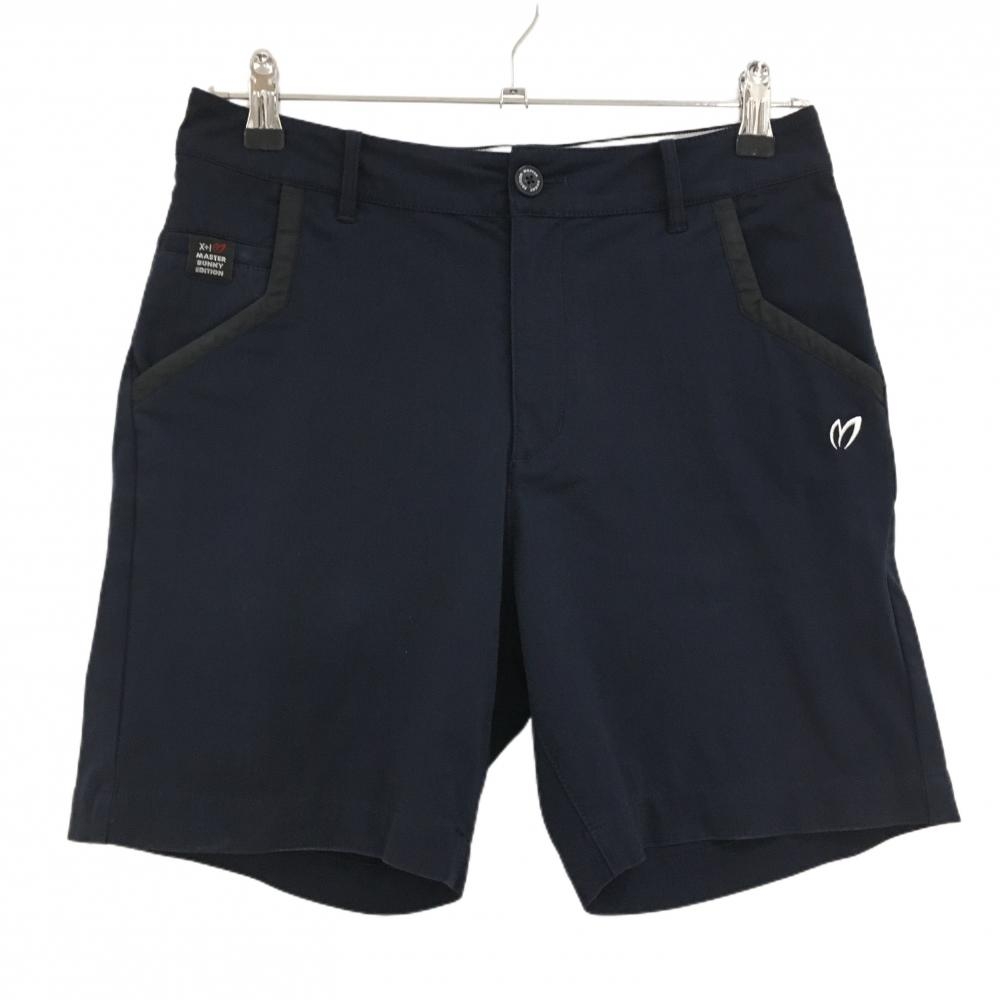 マスターバニー ショートパンツ ネイビー ストレッチ ウエスト背面ゴム レディース 2(L) ゴルフウェア MASTER BUNNY EDITION