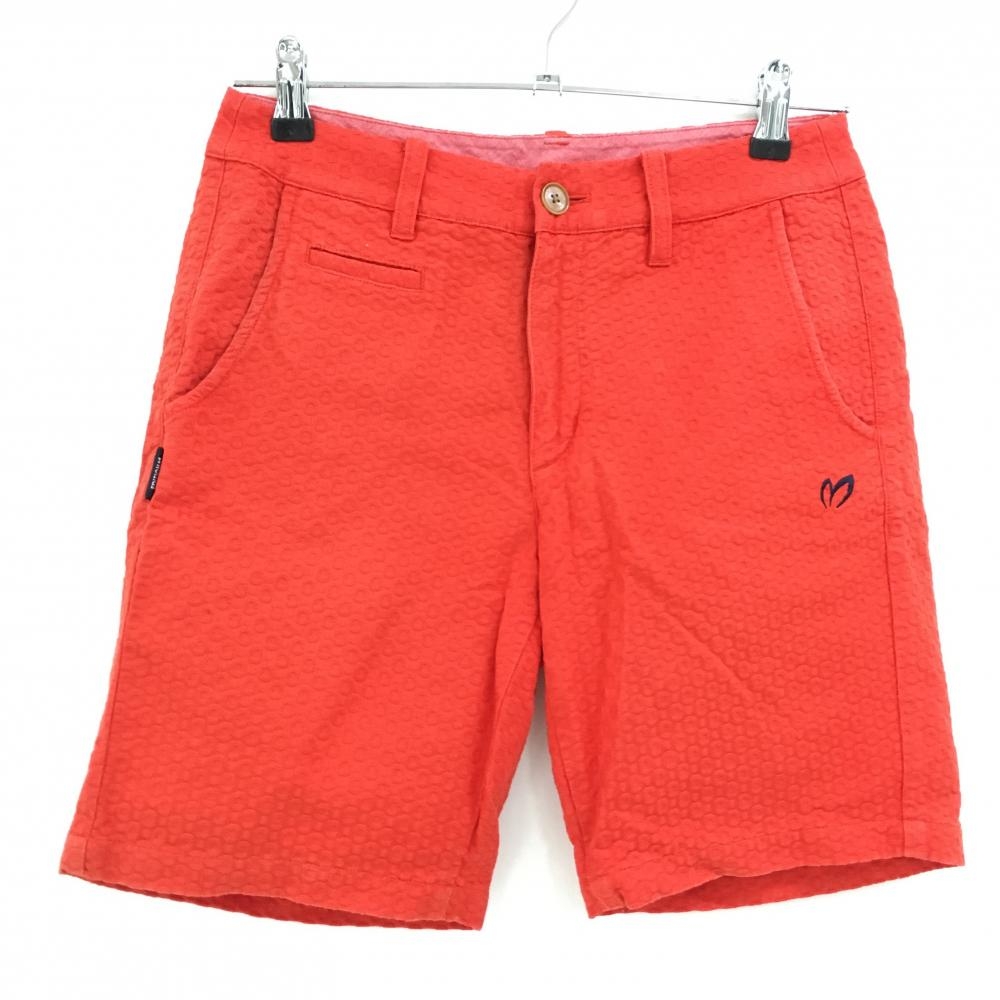 マスターバニー ショートパンツ オレンジ 織生地 レディース 0(S) ゴルフウェア MASTER BUNNY EDITION