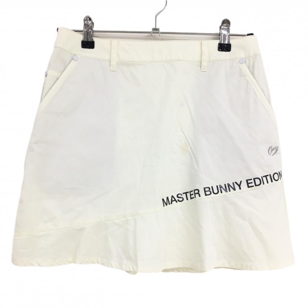 マスターバニー スカート アイボリー ストレッチ  レディース 1(M) ゴルフウェア MASTER BUNNY EDITION