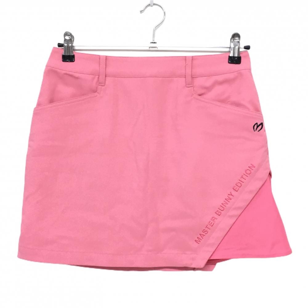 マスターバニー スカート ピンク ロゴ刺しゅう レディース 0(S) ゴルフウェア 2024年モデル MASTER BUNNY EDITION