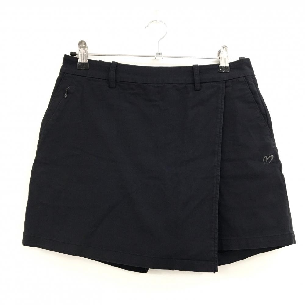 マスターバニー キュロットスカート 黒 ストレッチ レディース 1(M) ゴルフウェア MASTER BUNNY EDITION