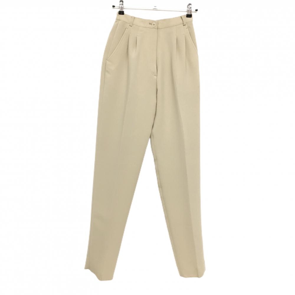 【未使用品】マリクレールスポール パンツ ベージュ 裏地付 蓄熱 保温  レディース L ゴルフウェア marie claire