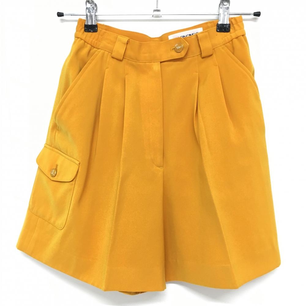 マンシングウェア キュロットスカート オレンジ バックロゴ刺しゅう  レディース S ゴルフウェア Munsingwear