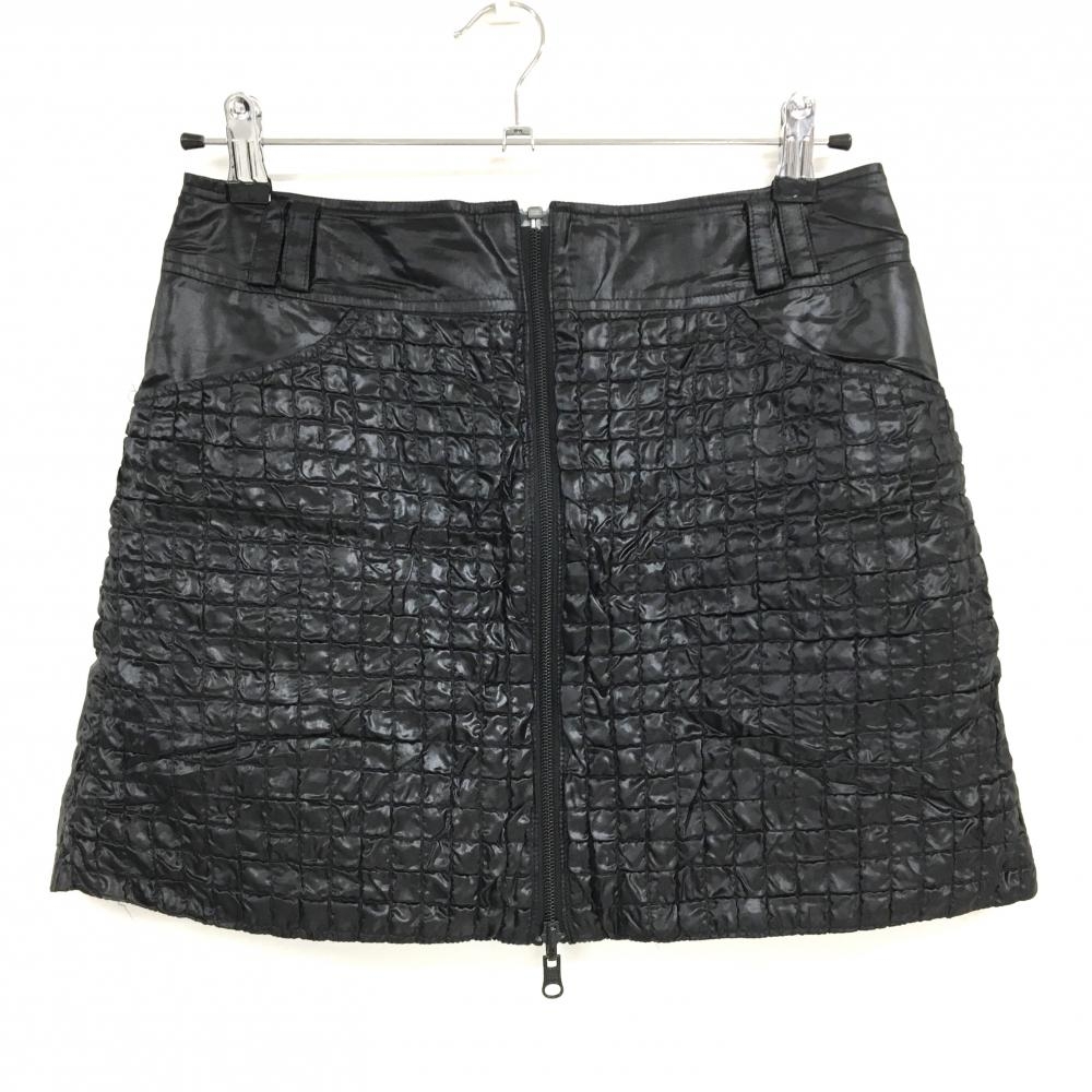 【美品】MUスポーツ リバーシブルスカート 黒  レディース 42(L) ゴルフウェア M・U SPORTS